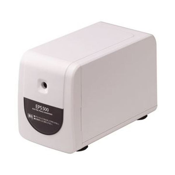 （まとめ）アスカ 電動シャープナー タテ型ホワイト EPS500W 1台【×3セット】[21]