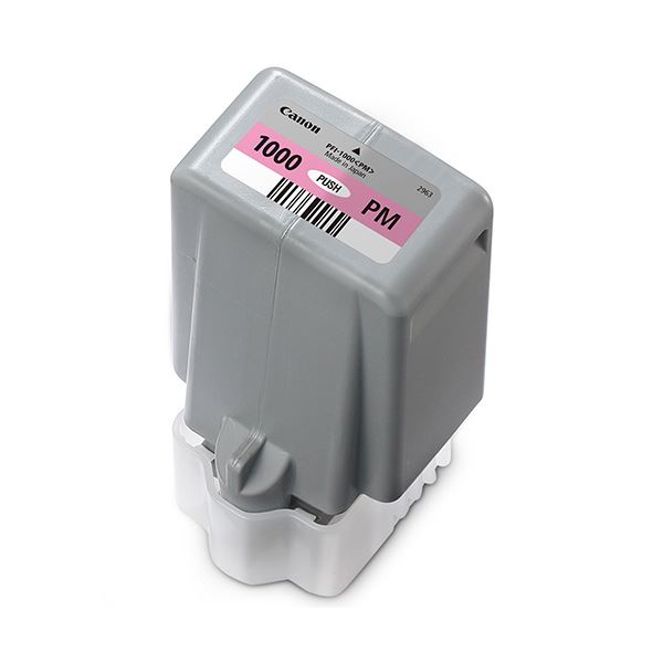 (まとめ）キヤノン インクタンクPFI-1000PM フォトマゼンタ 80ml 0551C004 1個【×3セット】 [21]