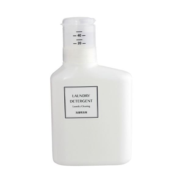 （まとめ）レック 押して計る洗濯洗剤ボトル1000mL（×20セット） [21]