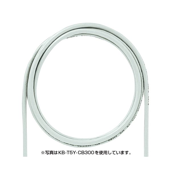 サンワサプライ 種族5eUTPより線有線テレビのみ 300m KB-T5Y-CB300LBN ともし火青碧[21]