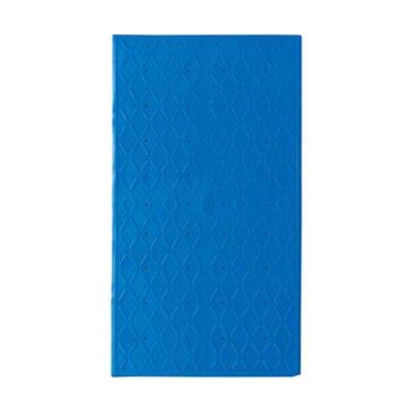 （まとめ）アロン化成 吸着すべり止めマット浴槽内用 S 36×55cm ブルー 535-447 1枚【×3セット】[21]