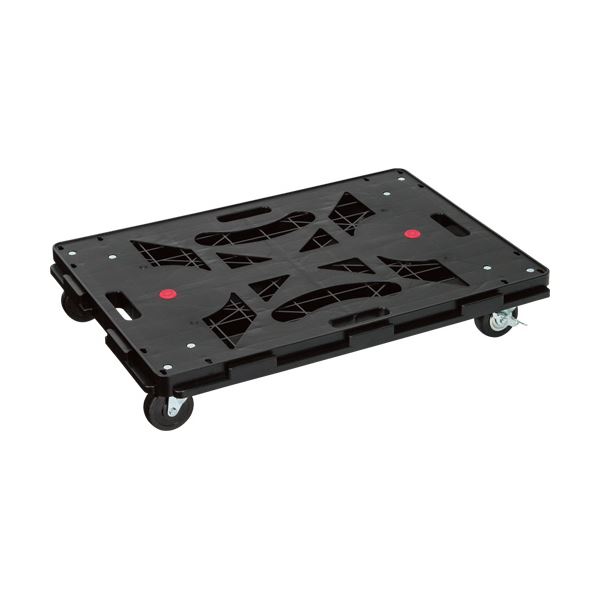YAMAZEN BIG繋ぎ合わせる平手押し車パレッティー YRB-GS75BK 1台[21]