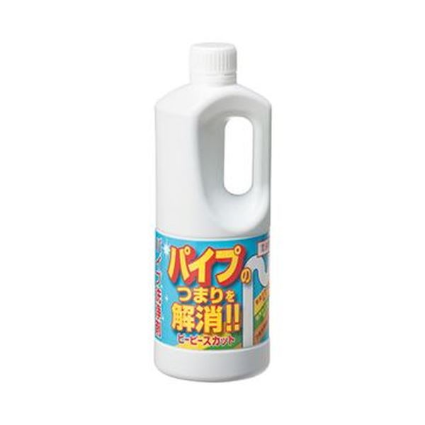 （まとめ）戮力製造 お勤め用導管洗い濯ぎ剤ピーピースカット 1kg 1本【×10仕かける】[21] 日用品雑貨・文房具・手芸-その他-日用消耗品