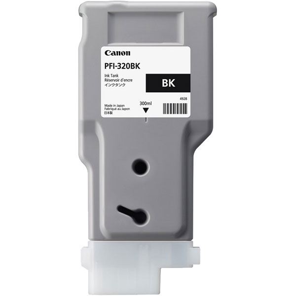 （まとめ）【純正品】CANON 2890C001 PFI-320BK インクタンク ブラック【×5セット】[21]