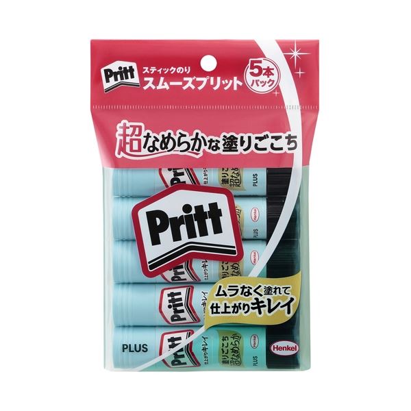 （まとめ） プラス スムーズプリット レギュラーセリース5本入【×10セット】 [21]