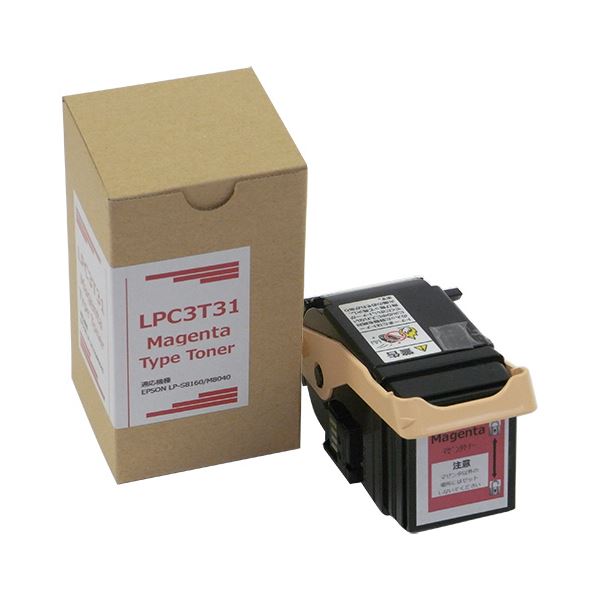 トナーカートリッジ LPC3T31M汎用品 マゼンタ 1個[21]