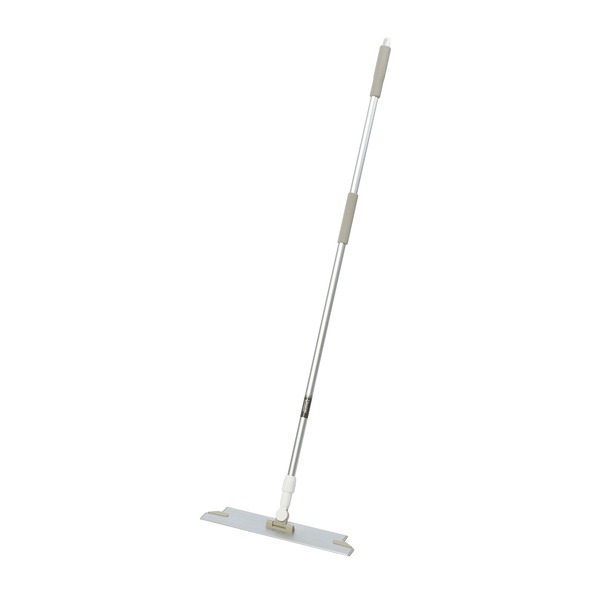 FXライトブレードハンドル モップ 本体のみ 頭サイズ 幅45cm 軽量 アルミ柄 ソフトグリップ ホワイト 掃除用品 生活雑貨[21]