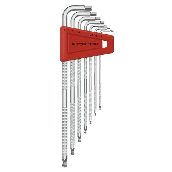 PB SWISS TOOLS 3212LH-6 置き目ネットボール入六角鍵書き割り 容器に並べる有りの実 物の具 物の具 DIY やり方物の具 御先棒 鍵 [21]