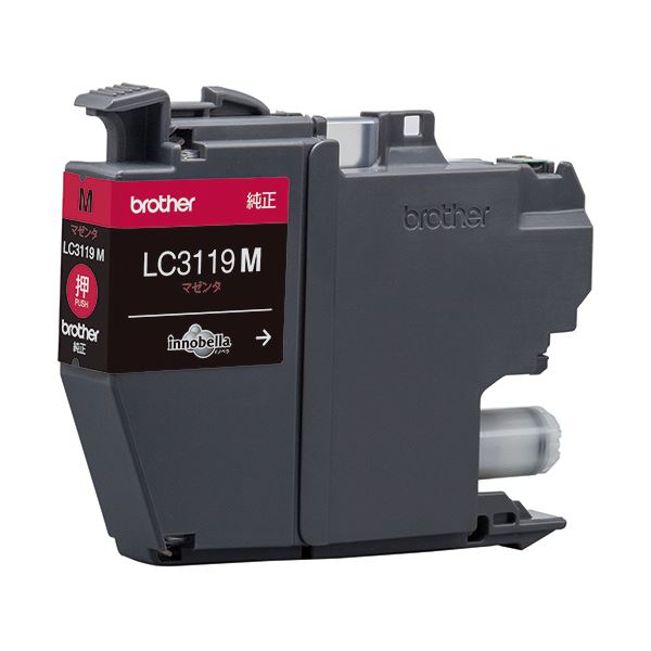(まとめ) 茶飲み友だち インキ薬莢 マゼンタ大電気容量 LC3119M 1個  【×10仕掛ける】[21] PCサプライ・消耗品-プリンター・FAX用インク-インクカートリッジ