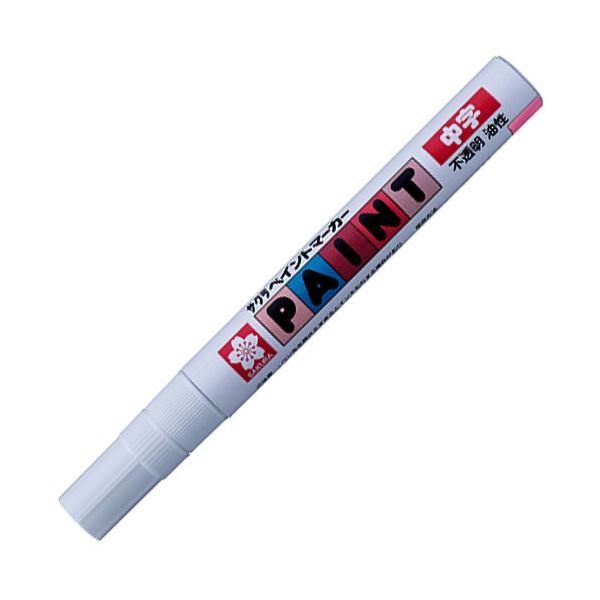 (まとめ) 桜クレパス 油性目じるし 絵の具目じるし 中字 螢光サクラ色 PMK-B#320 1本 【×50仕掛ける】[21]