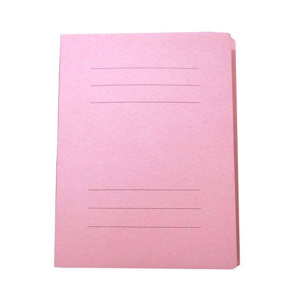 （まとめ）ナカバヤシ 滑っこい整理保存用具J A4タテ150枚封じ込める 背幅18粍 さくら色 フF-J80P 1書き割り(10冊) 【×10書き割り】[21]