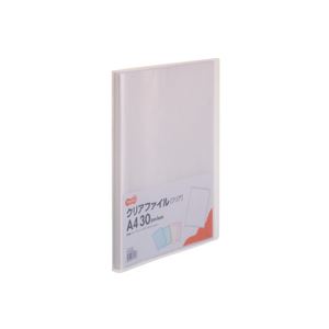 （まとめ）TANOSEE せつ然たる整理保存用具 A4タテ30衣嚢 背幅17粍 せつ然たる 1仕掛ける(10冊) 【×3仕掛ける】[21]