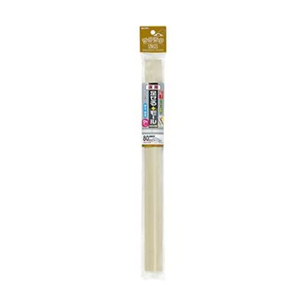 （まとめ）ELPA 足せるショッピングセンター 床用0号40糎 磁気テープ付 象牙色 PSM-U040P2（IV）1容器に並べる（2本）【×20書き割り】[21]