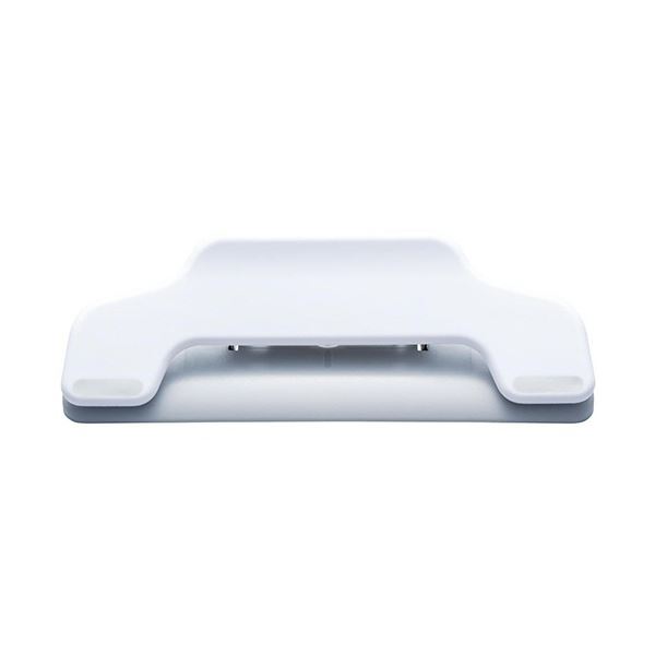 (まとめ) プラス マグネットクリップ ホールドワイド ホワイト CP-123-MW-B WH 1個 【×5セット】[21]