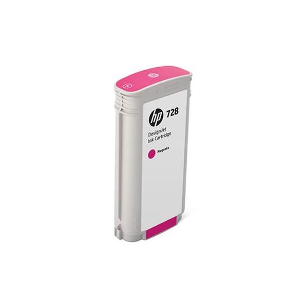 (まとめ）HP HP728 インクカートリッジマゼンタ 130ml F9J66A 1個【×3仕掛ける】[21]
