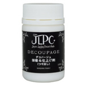 （まとめ）JLPCデコパージュ接着＆仕上げ剤100ml【×5セット】 [21]