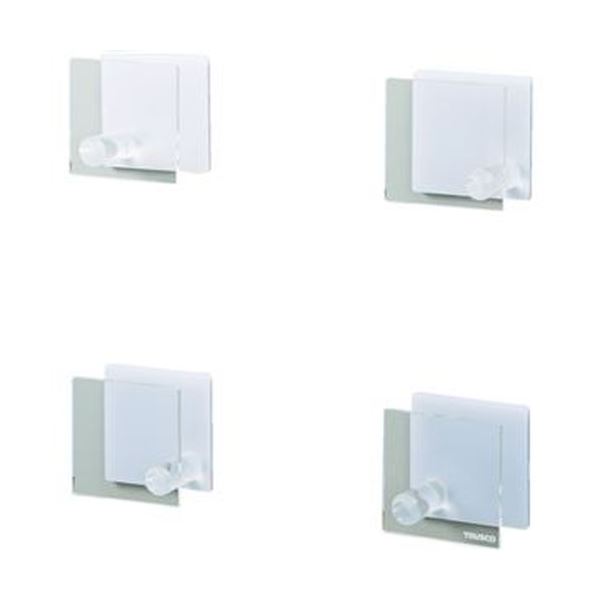 （まとめ）TRUSCOマグネットパンフレットホルダー MPH-4S 1パック（2個）【×3セット】[21]