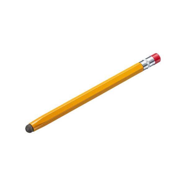 【5個書き割り】 サンワサプライ 導電衣料繊維タッチペン(オレンジ色・木筆型) PDA-PEN51DX5[21]