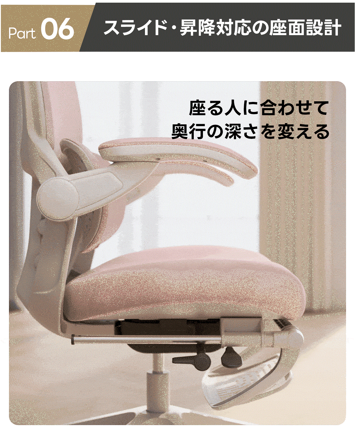 全店舗5%OFF】CAGUUU オフィスチェア オットマン付き メッシュ 人間 