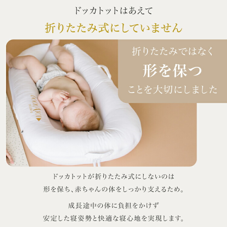 DockATot ベビー布団 ホワイト 約76cm x 48cm 取扱説明書付き 楽天市場】【全品30％OFFクーポン11/4 20時〜】 【正規品