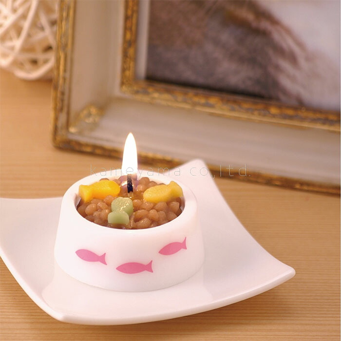楽天市場 Kameyama Candle カメヤマ ペットのごはん キャンドル 猫用 命日 月命日 お盆 お彼岸 年末年始 お誕生日 誕生日 ケーキのお店ケベック