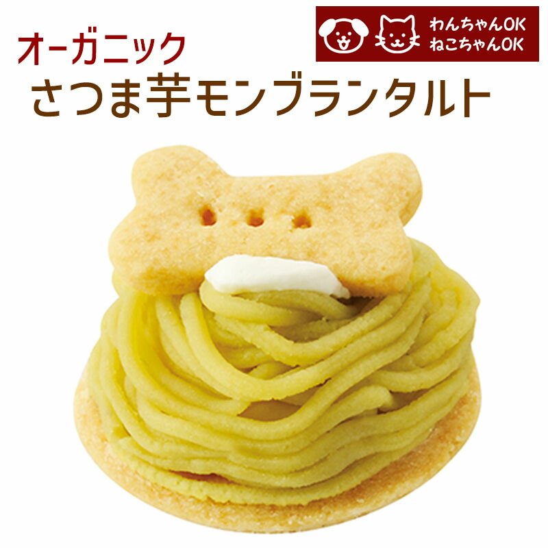 楽天市場 さつま芋モンブランタルト 誕生日ケーキ バースデーケーキ ペットケーキ わんちゃん用 犬用ケーキ ペットライブラリー Or Partnerfoods 誕生日ケーキのお店ケベック