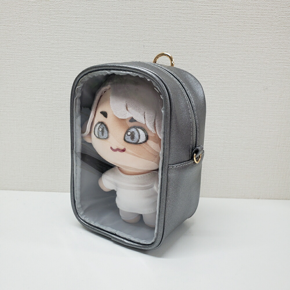 ひろみ★シルバーポーチ★ 楽天市場】見せぬいポーチM+ (シルバーブラック)[ハゴロモ