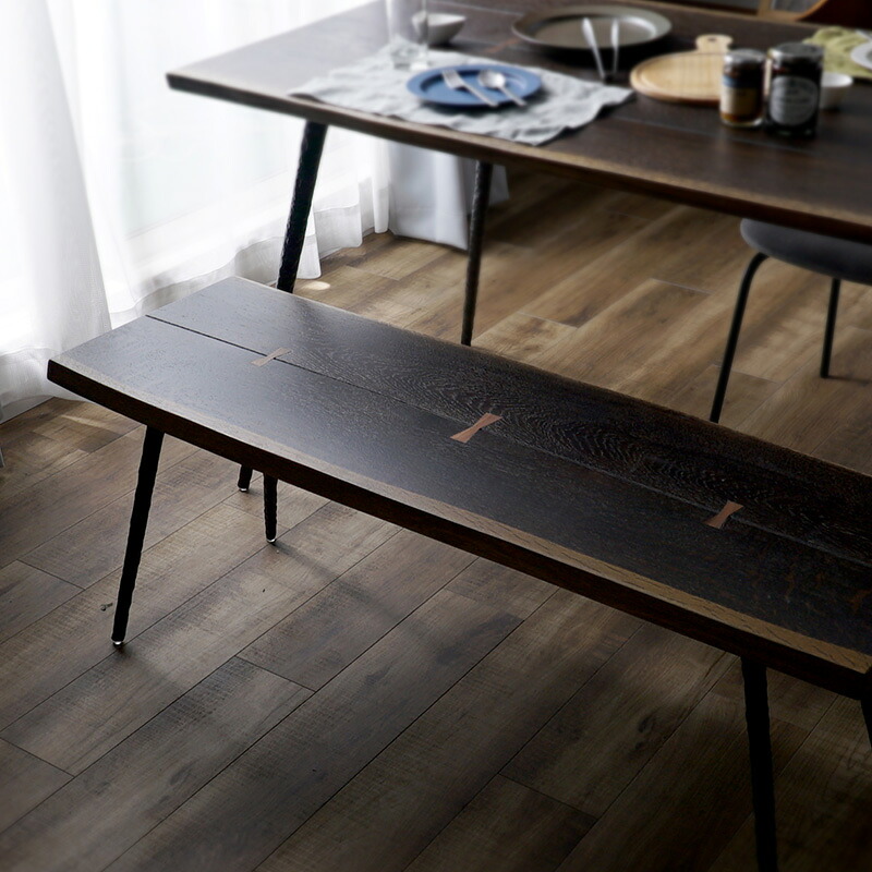 【新品未使用・未開封】ASPLUND SQUARE ROOTS NEXA BENCH SEARED OAK アスプルンド スクエアルーツ ネクサ ベンチ シアードオーク ナチュラル 天然木 ダークブラウン【送料無料】