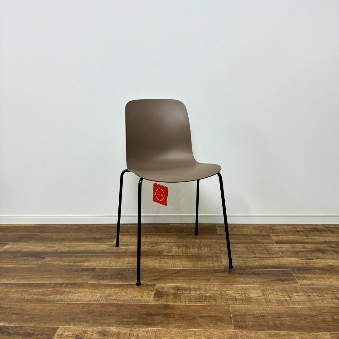 【未使用品・ 保証あり】MAGIS SUBSTANCE steel legs Chair SD5041 black × beige grey マジス サブスタンス スティール レッグス チェア ブラック × ベージュグレー