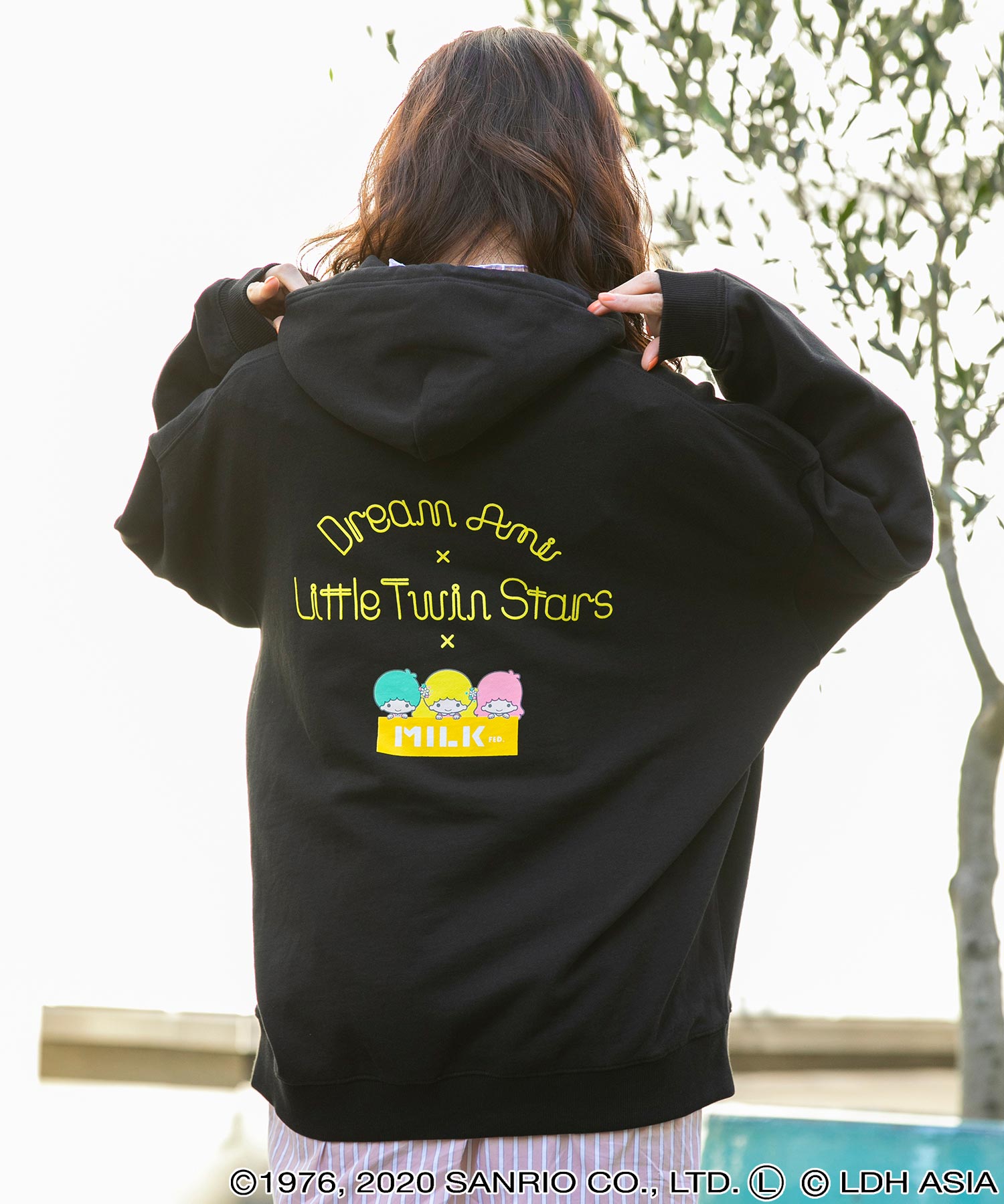 人気が高い 楽天市場 公式 Milkfed ミルクフェド Dream Ami X Little Twin Stars X Milkfed Sweat Hoodie パーカー フーディ レディース トップス コラボ Xlarge X Girl公式calif楽天市場店 工場直送 Www Caronova Sa Com