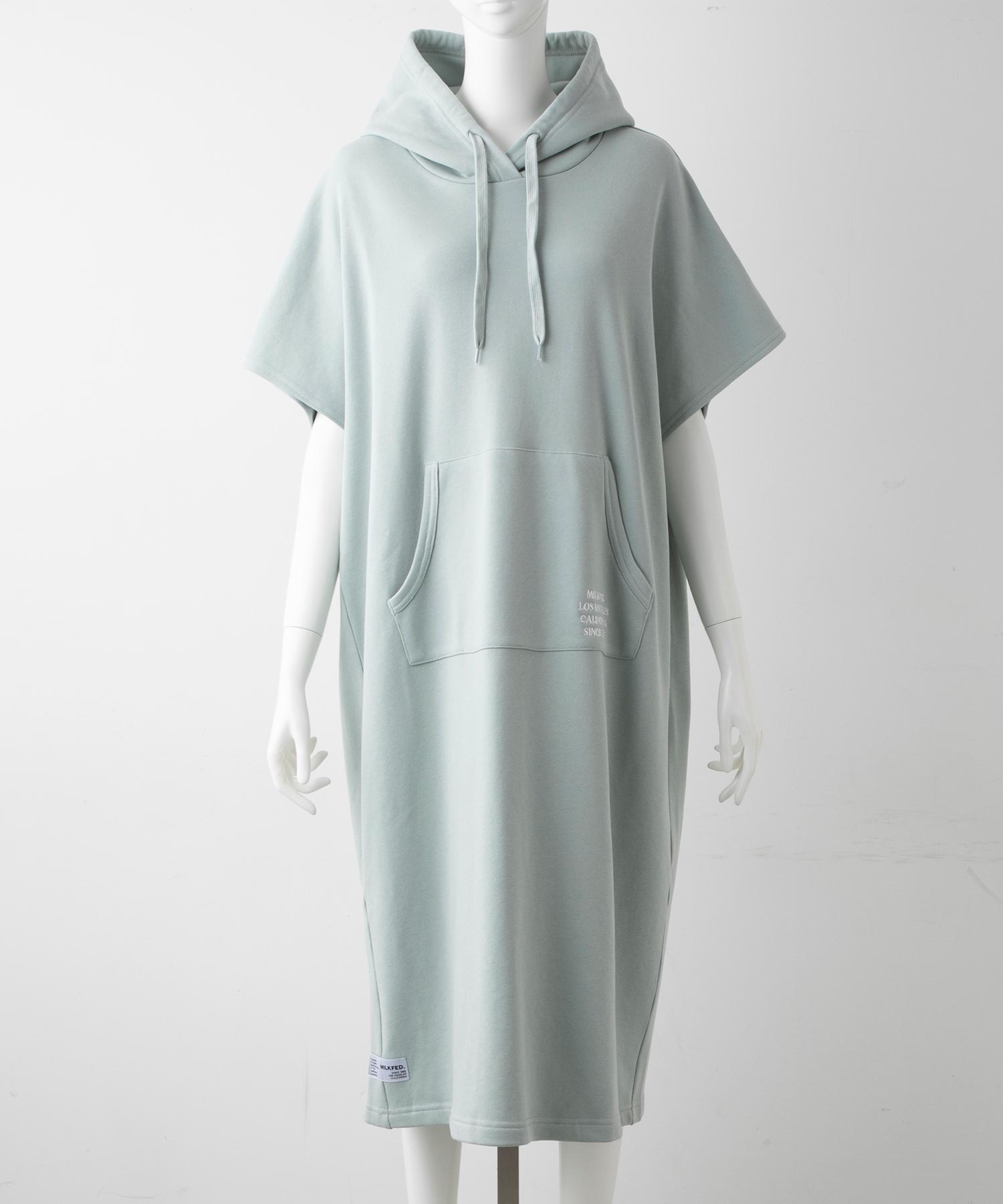 楽天市場 Sale セール 公式 Milkfed ミルクフェド Embroidered S S Hoodie Dress Ress ワンピース ルームウエア Tシャツ シャツランピ フード レディース Ss ロゴ Xlarge X Girl公式calif楽天市場店