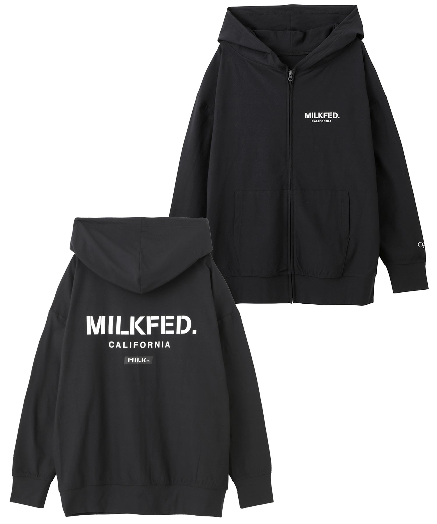 公式 Milkfed ミルクフェ Milkfed X Op Zip Hoodie Swim Suit フーディー パーカー レディース コラボ 水陸両用 夏 海 ビーチ ジップアップ トレーニングウェア Rvcconst Com