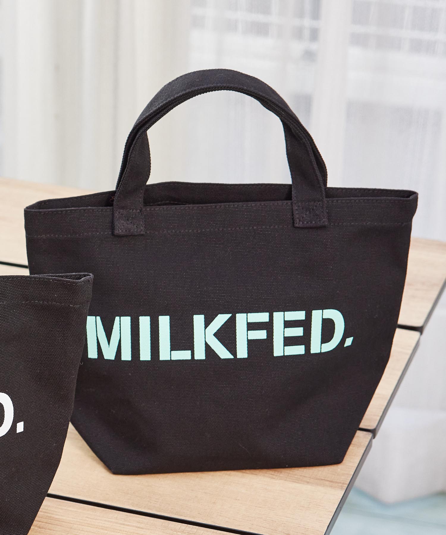 Milkfed ミルクフェド ランチバッグ トートバッグ Tote Lunch Ltgreen