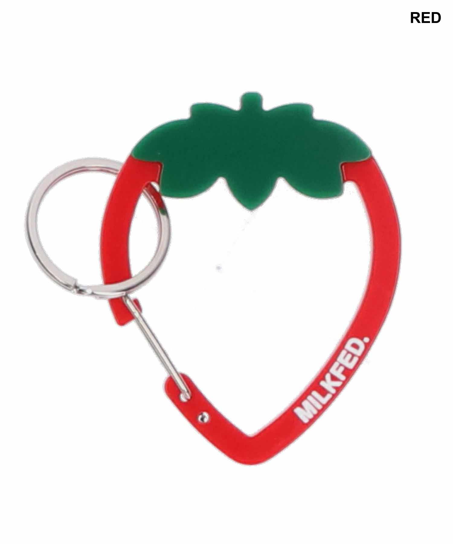 楽天市場】ミルクフェド STRAWBERRY CARABINER MILKFED. いちご