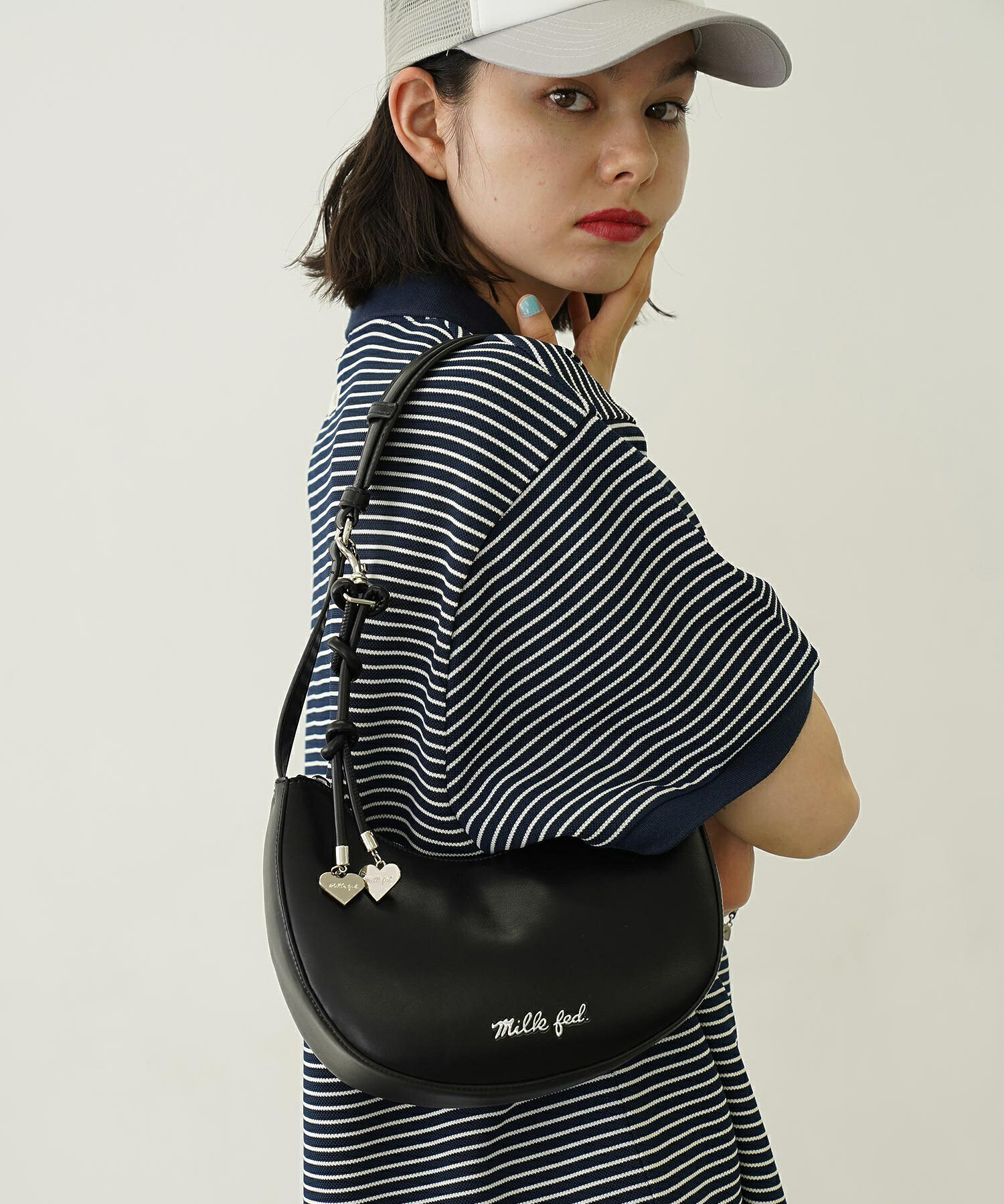 楽天市場】特価【30％OFF】【公式】MILKFED. ミルクフェド HEART CHARM 