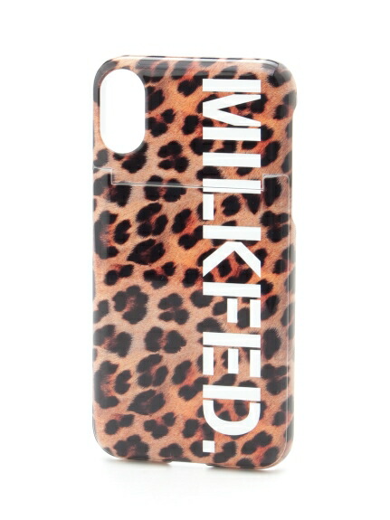 楽天市場 公式 Milkfed ミルクフェド Leopard Iphone Case For X Xs Xlarge X Girl公式calif楽天市場店