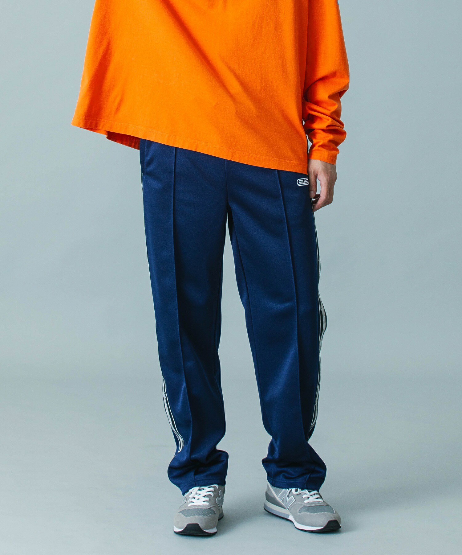 【公式】SILAS サイラス LOGO TRACK PANTS ロゴ トラックパンツ ボトムス ズボン ジャージ セットアップ対応【UK COLLECTION】｜XLARGE X-girl公式calif店