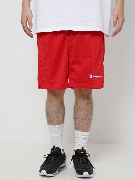 Xlarge X Girl公式shop スポーツウェア 正規店仕入れの パンツ Champion チャンピオン Mesh Shorts C3 R504 ハーフパンツ メッシュ 短パン ボトムス メンズ Styles ショートパンツ スタイルス