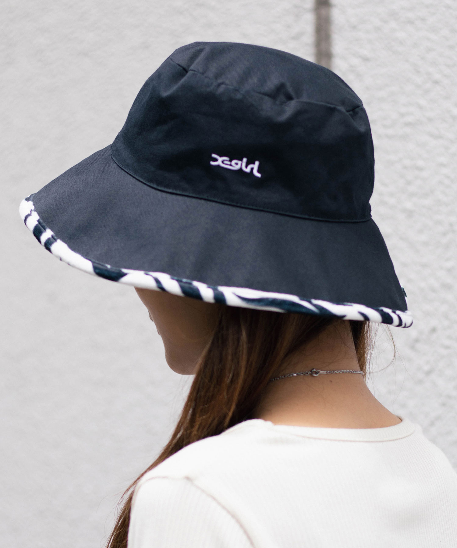 公式 X Girl エックスガール Reversible Bucket Hat バケットハット ハット 帽子 レディース Srmdelhi Org