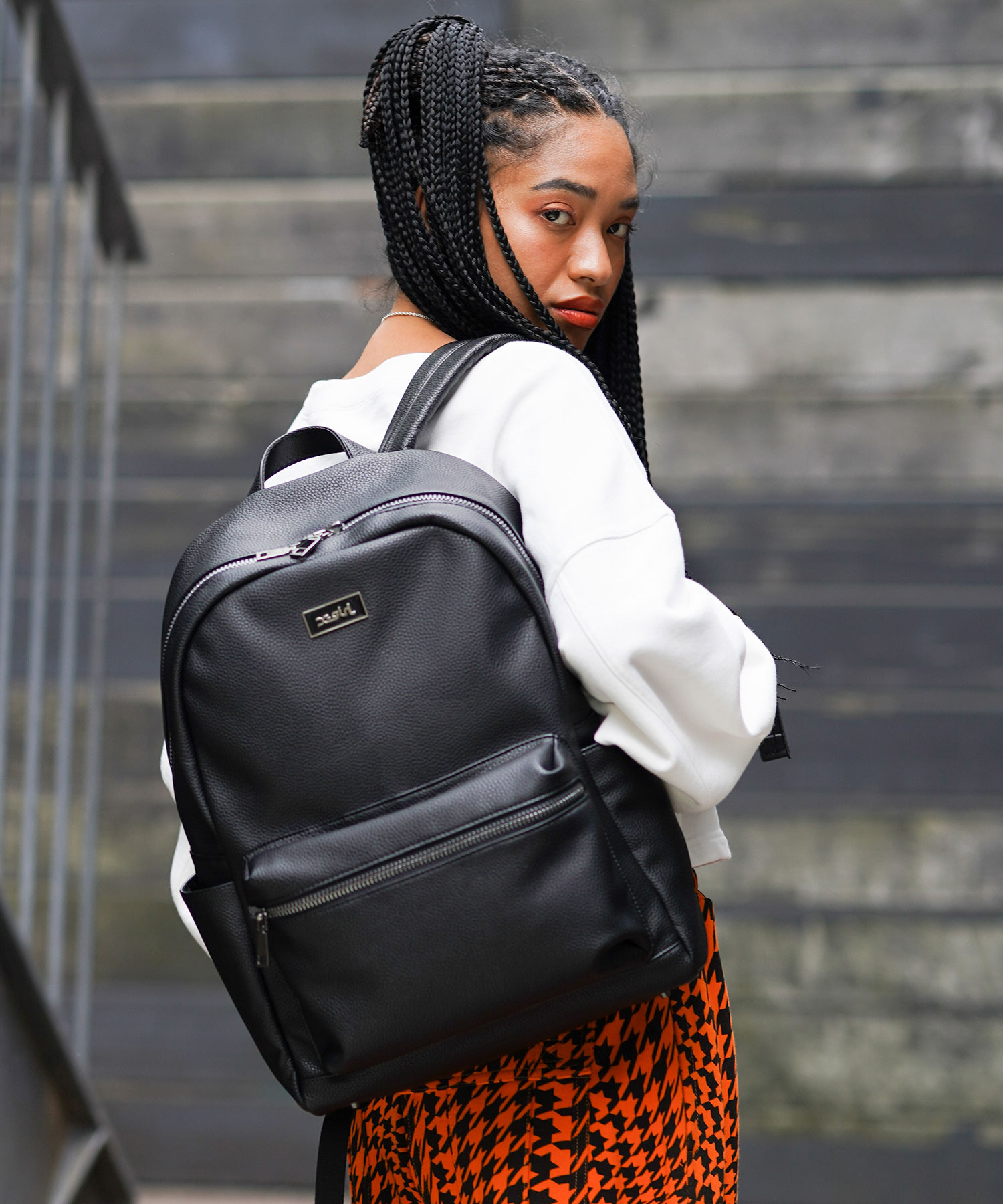 楽天市場】エックスガール X-girl リュック フェイクレザーミニ