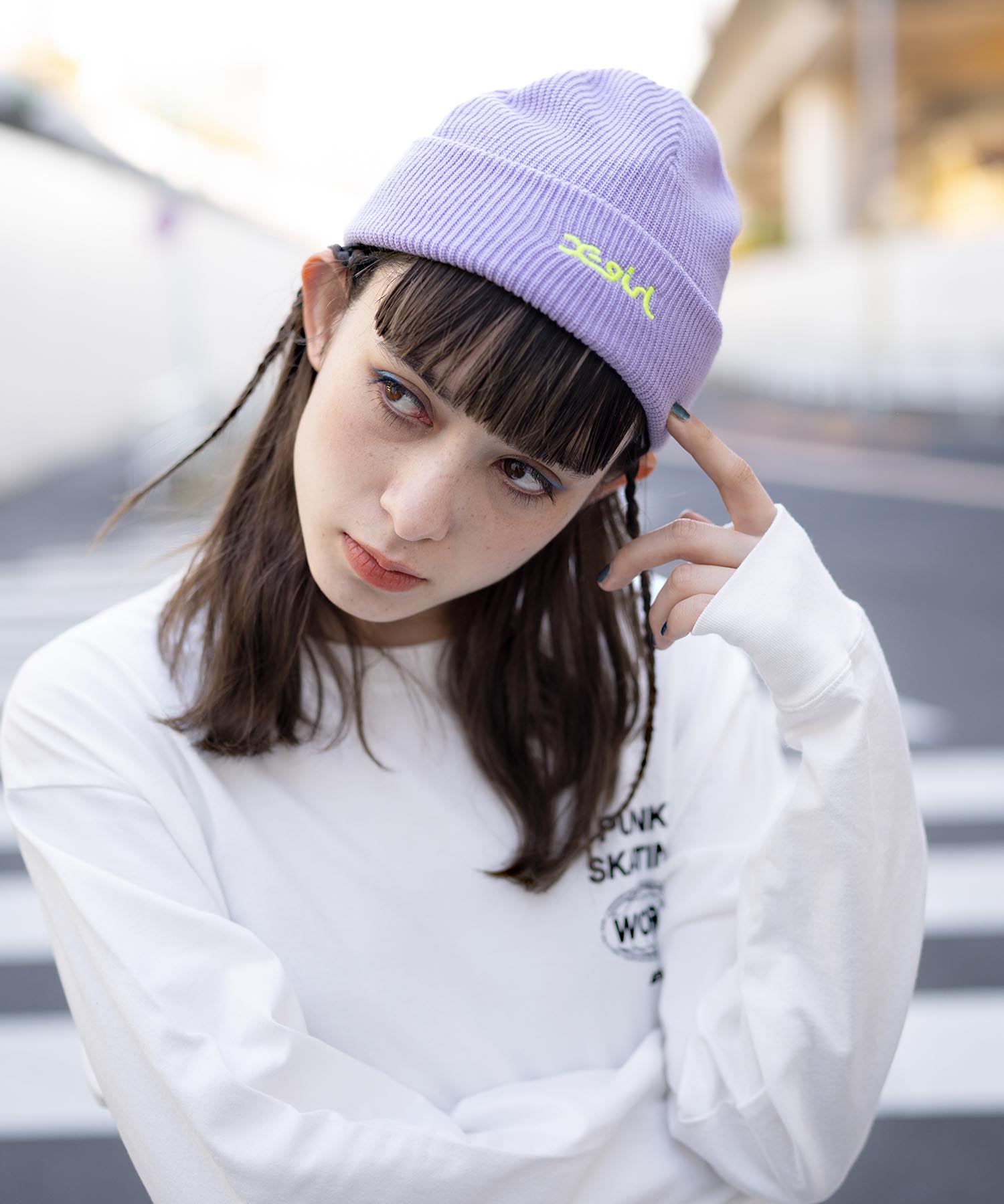 楽天市場 公式 X Girl エックスガール Box Logo Knit Cap ニット キャップ カジュアル ビーニー ロゴ 無地 定番 ベーシック ニット帽 帽子 Acc Xlarge X Girl公式calif楽天市場店