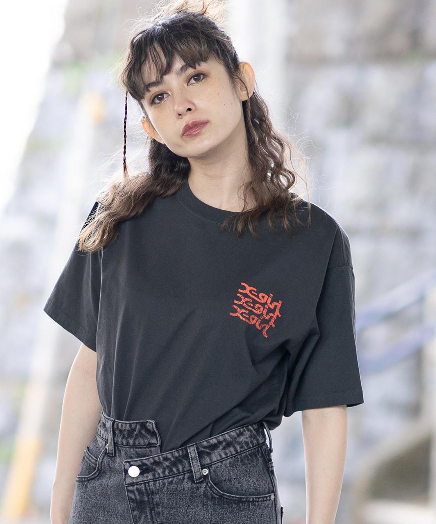 X Girl エックスガール Tee Mills Tシャツ ブランド Geometric Logo S グラフィック カットソー ミルズロゴ X Girl エックスガール Tee Mills Tシャツ ブランド Geometric Logo S グラフィック カットソー ミルズロゴ