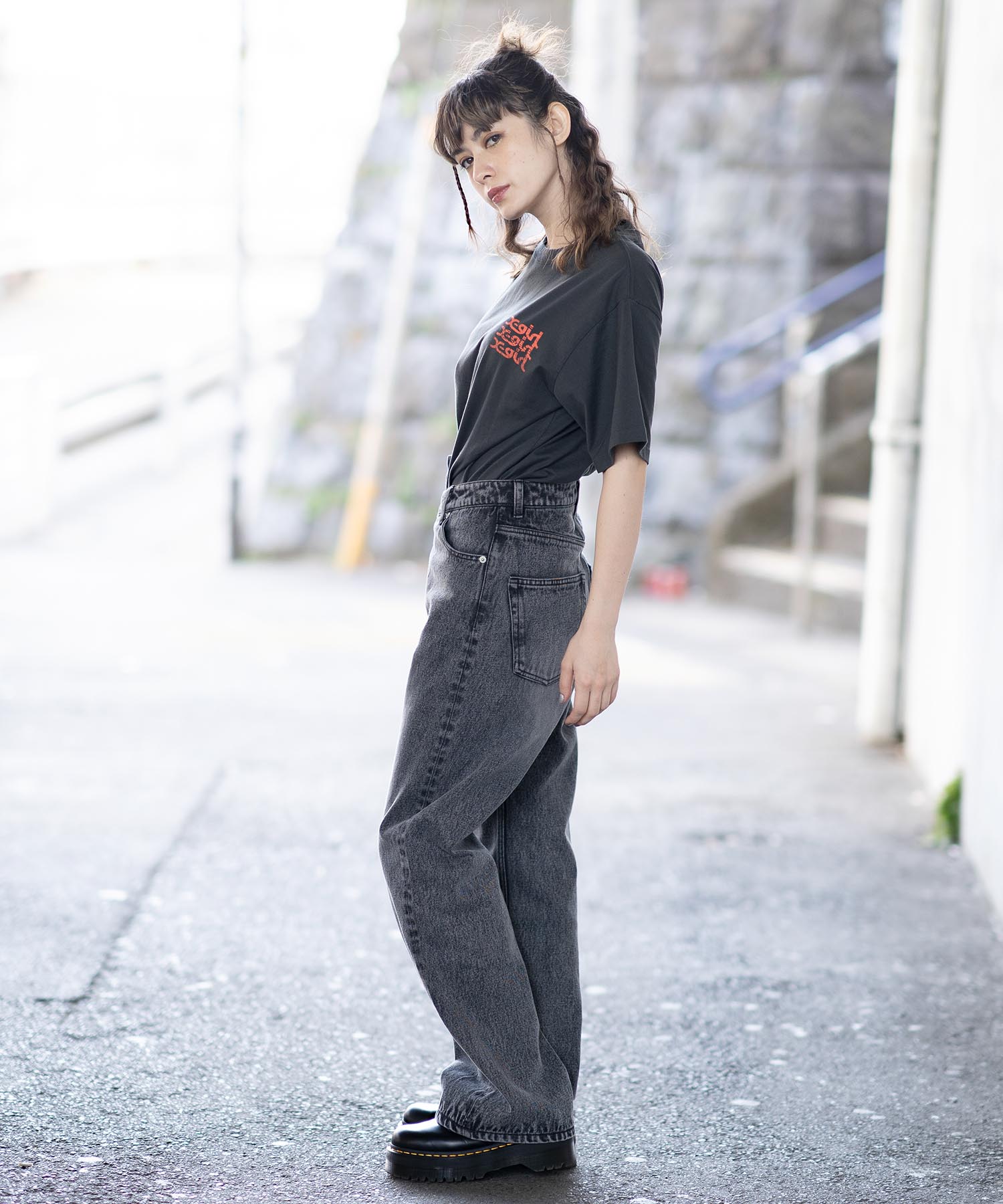 X Girl エックスガール Tee Mills Tシャツ ブランド Geometric Logo S グラフィック カットソー ミルズロゴ X Girl エックスガール Tee Mills Tシャツ ブランド Geometric Logo S グラフィック カットソー ミルズロゴ