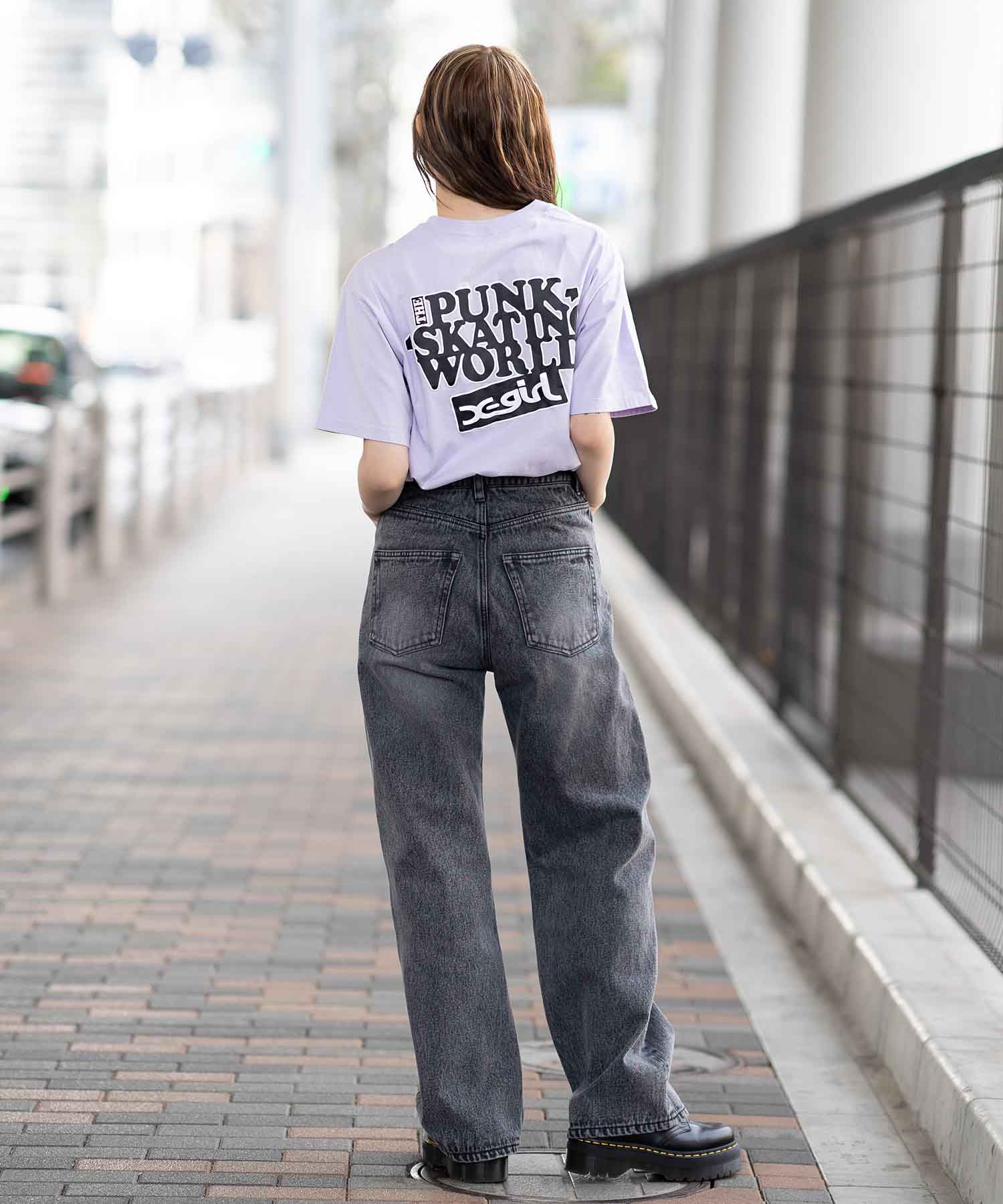 X Girl エックスガール デニムパンツ Waist ジーンズ Assymetric Pants Denim ぼたん デザイン