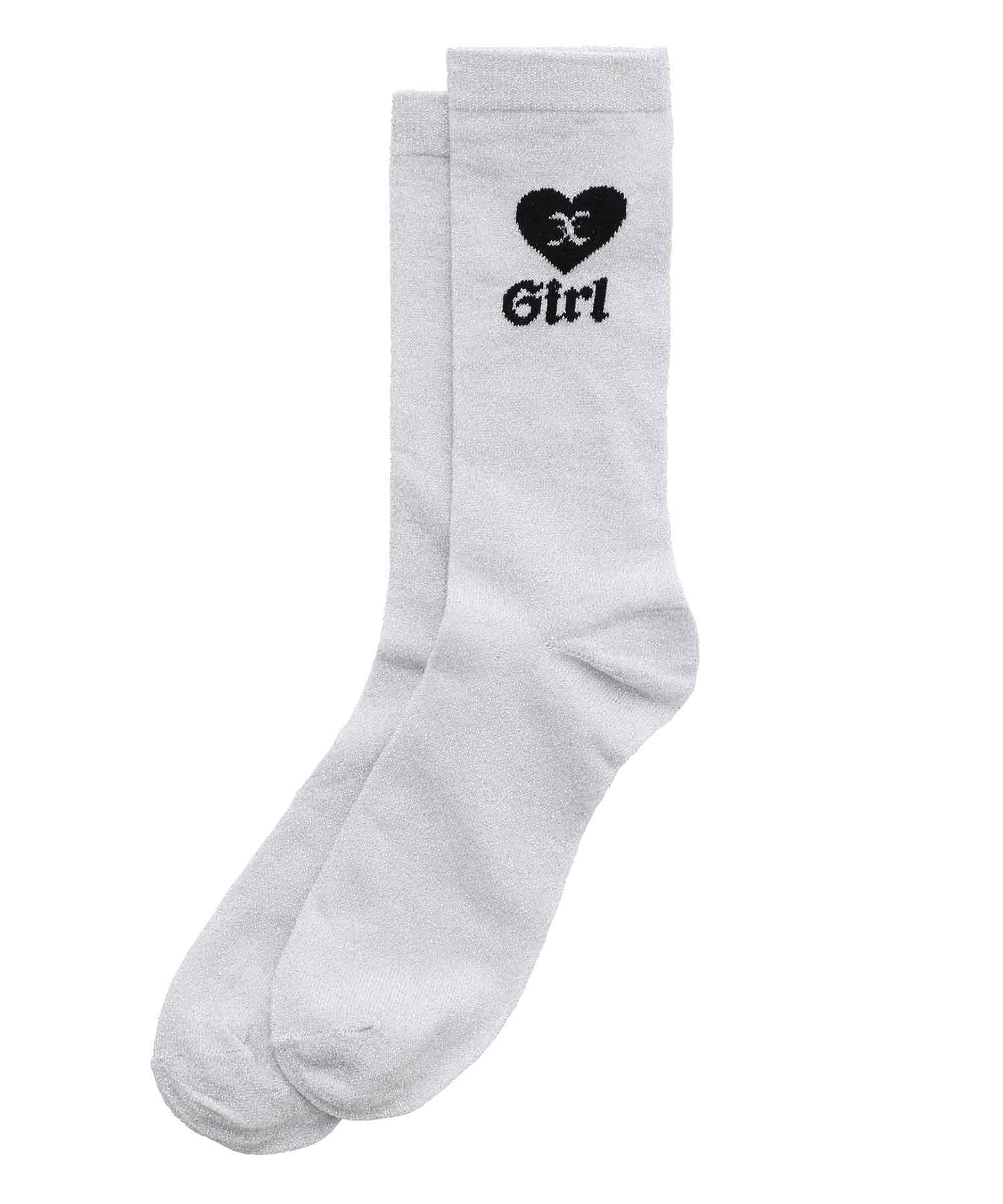 X Girl エックスガール ラメ 靴下 Socks Glitter ソックス ハート Heart