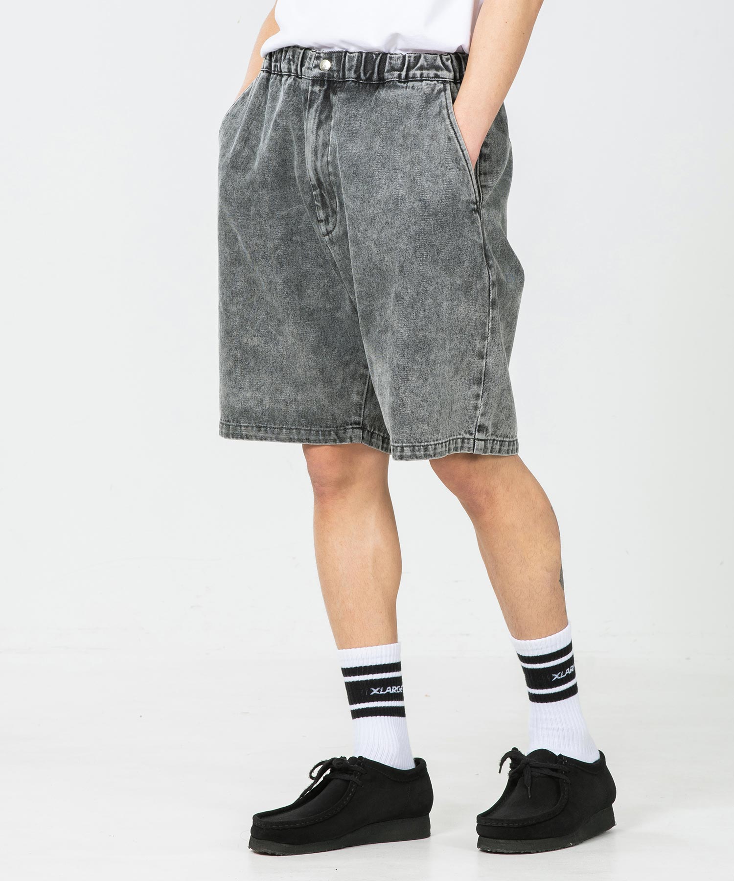 Xlarge X Girl公式shop パンツ ショートパンツ ハーフパンツ 最大67 オフ エクストララージ Overdyed Denim Easy 人気 ハーフ デニム Short ショート ワークパンツ イージーパンツ メンズ Pants
