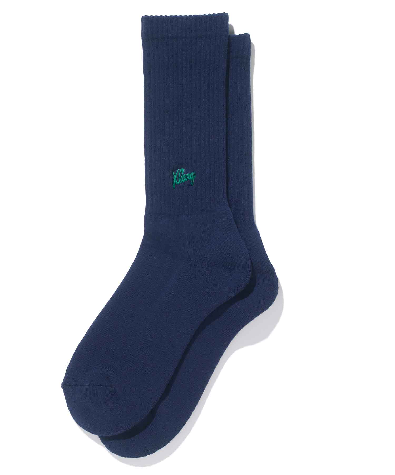 Xlarge エクストララージ Small ソックス Emb メンズ 靴下 Logo ロゴ刺繍 Socks