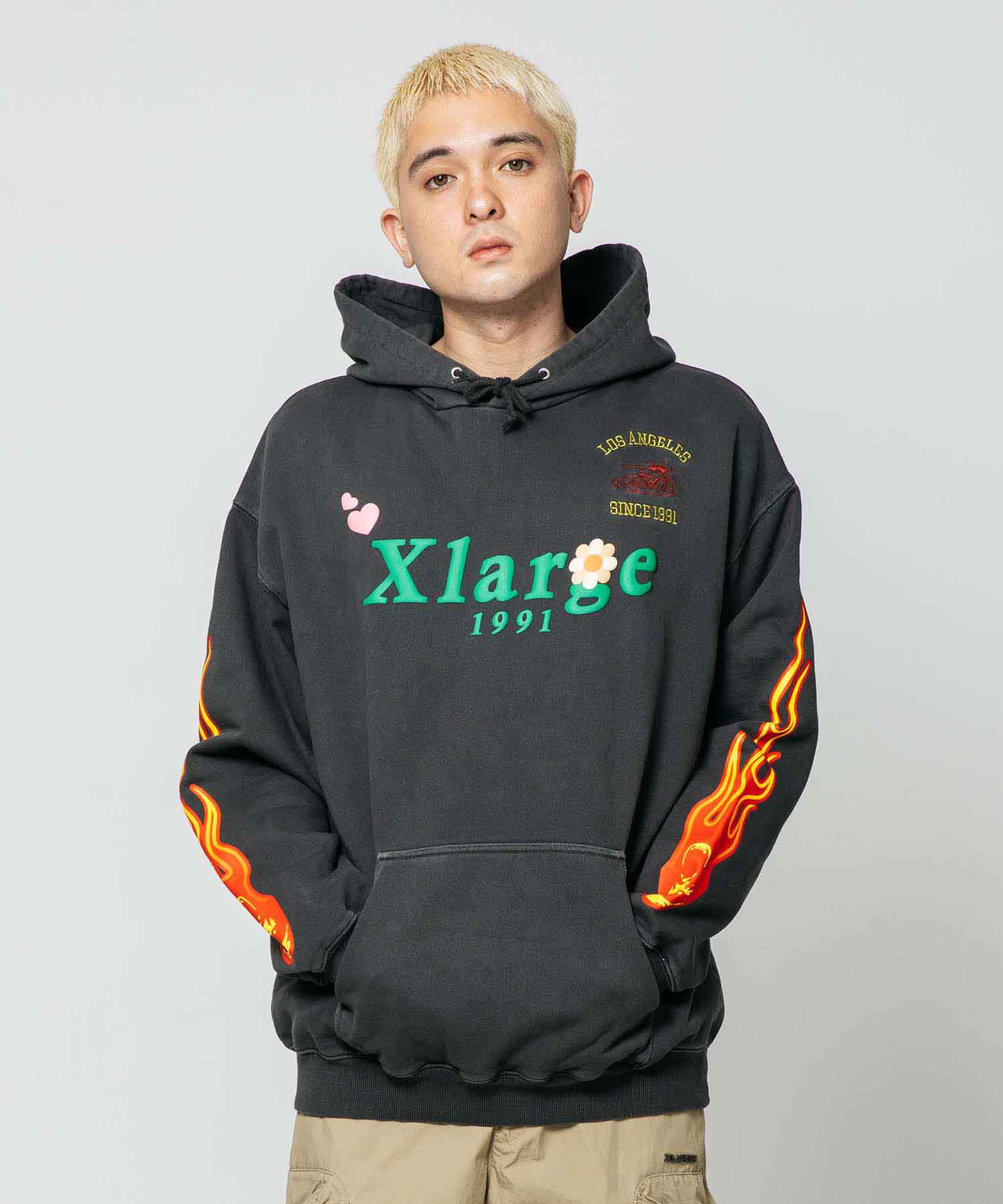 楽天市場】【公式】XLARGE エクストララージ PIGMENT DYED EMBOSS LOGO