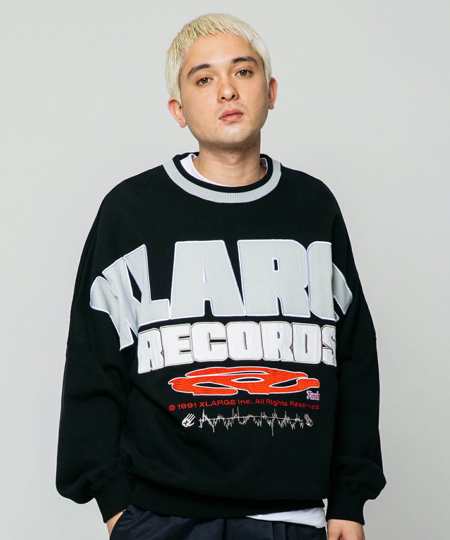 楽天市場 公式 Xlarge エクストララージ Wide Raglan Crewneck Sweat クルーネックスウェット ラグランスリーブ ワイドシルエット トレーナー メンズ トップス 人気 おすすめ おしゃれ 贈り物 ギフト プレゼント Xlarge X Girl公式calif楽天市場店