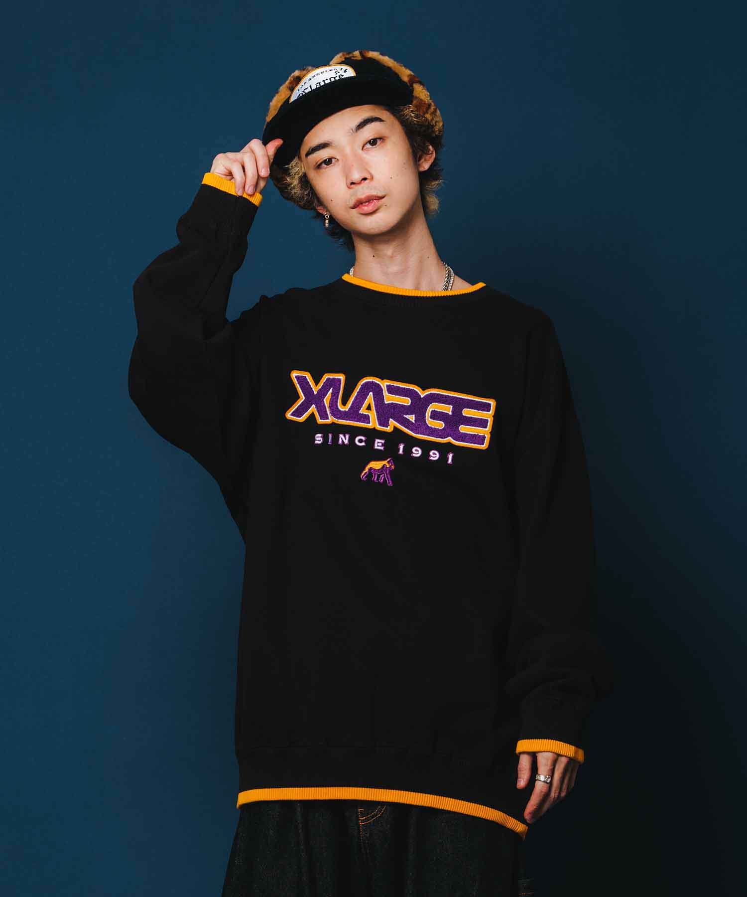 楽天市場】【公式】XLARGE エクストララージ ATHLETIC LOGO CREWNECK 